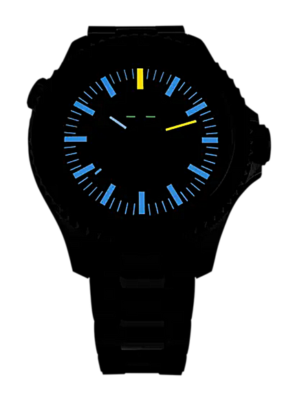 Traser P67 Diver 109370 Herrenuhr • Trigalight T100 • 50 bar wasserdicht