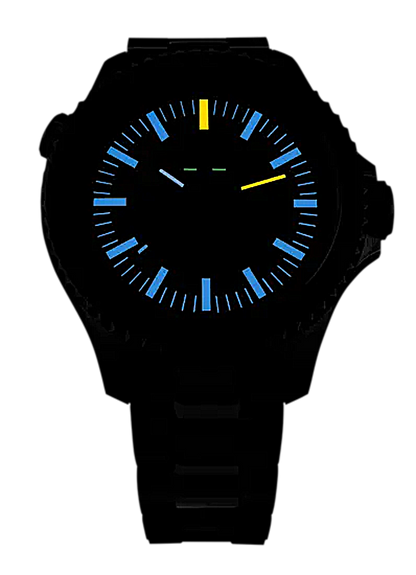 Traser P67 Diver T100 Blue 109372 Herrenuhr • Trigalight • 50 bar