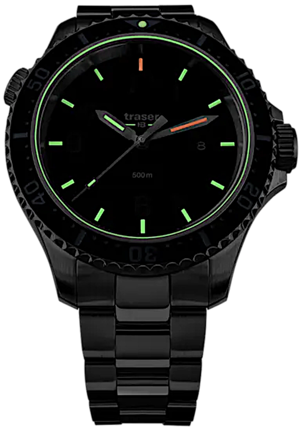 Traser P67 Diver 109376 Herrenuhr • Trigalight H3 • 50 ATM Wasserdicht