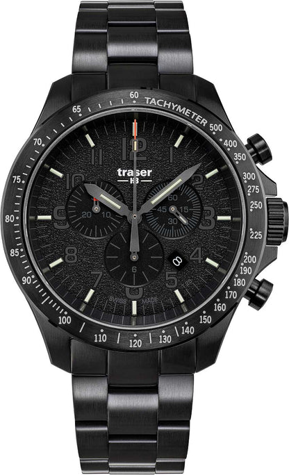 Traser P67 Officer Pro Chronograph 109466 Herren Uhr • Schweizer Quarz-Chronograph • trigalight-Technologie