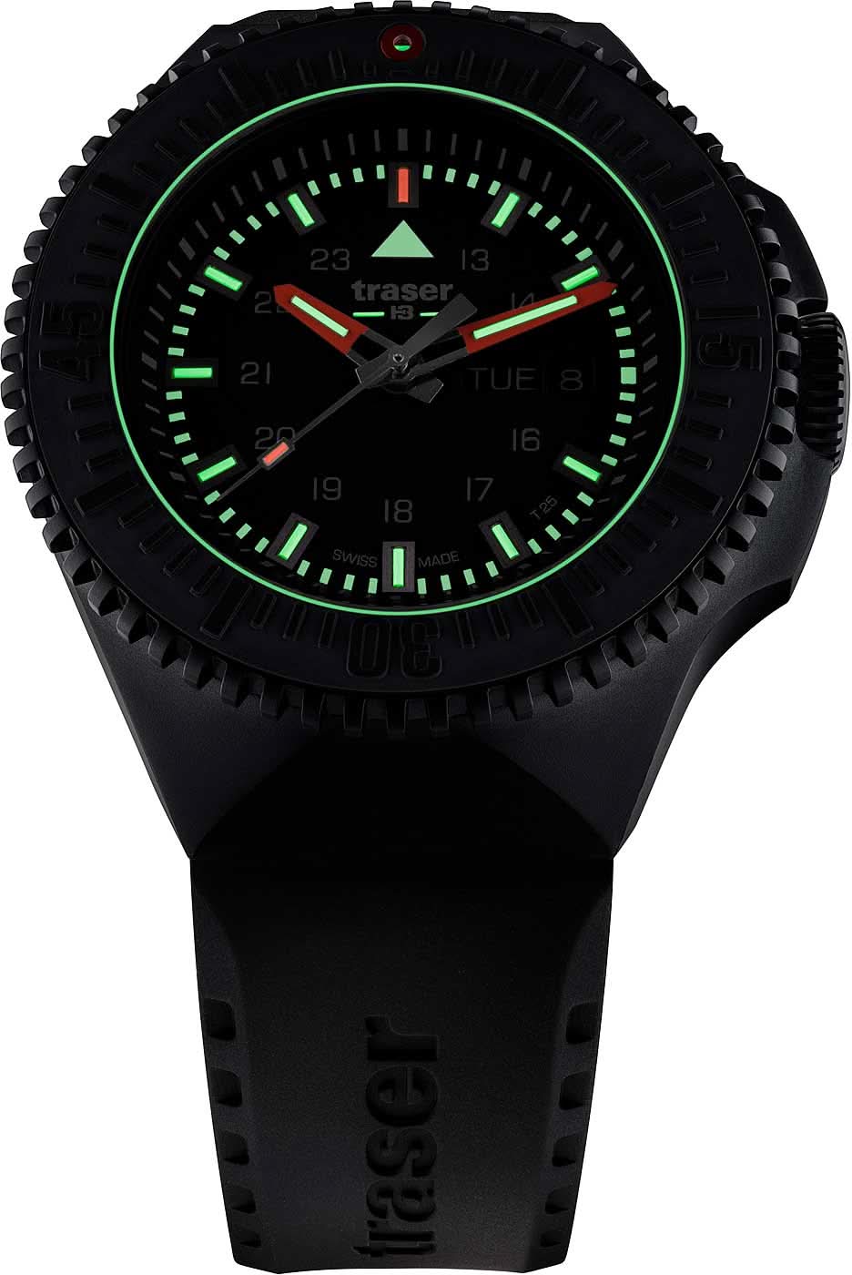 Traser P69 109855 Herrenuhr • Trigalight • Swiss Made