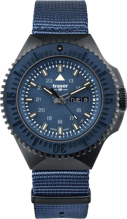 Traser P69 Black Stealth 109856 Herrenuhr • Trigalight H3 • Swiss Made