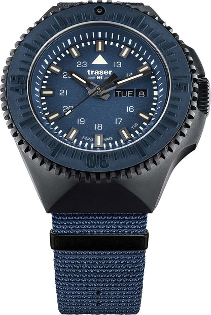 Traser P69 Black Stealth 109856 Herrenuhr • Trigalight H3 • Swiss Made