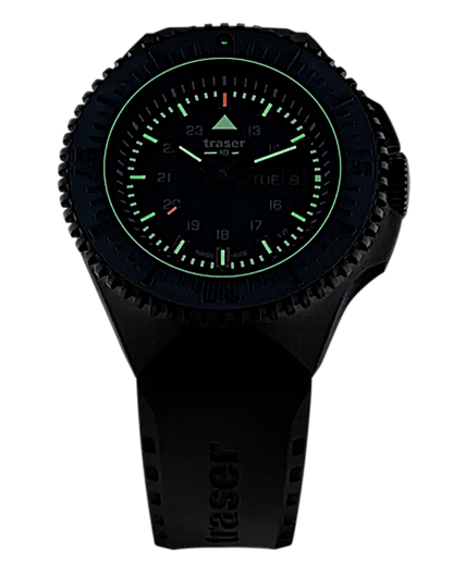 Traser P69 Black Stealth 109857 Herrenuhr • Trigalight H3 • Swiss Made