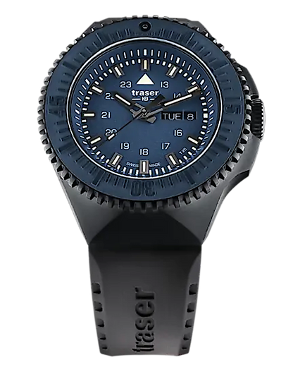 Traser P69 Black Stealth 109857 Herrenuhr • Trigalight H3 • Swiss Made