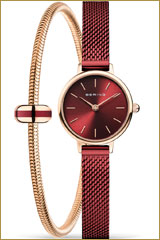 Bering Classic 11022-363 Damenuhr • Saphirglas • Milanaise
