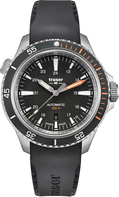 Herrenuhr P67 Diver Automatic Schwarz Serie: Diver Collection - Traser Modell: 110322