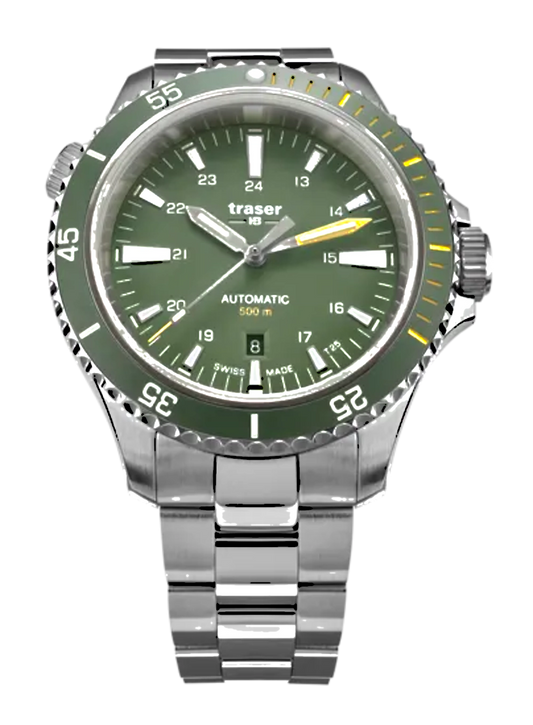 Herrenuhr P67 Diver Automatic Green Special Set Serie: Diver Collection - Traser Modell: 110325