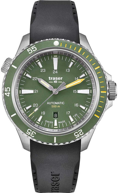 Traser P67 Diver Automatic TRASER-110326 Unisex Uhr • Automatikwerk • Saphirglas