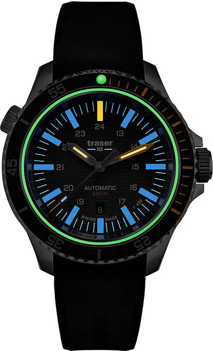Traser P67 Diver Automatic T100 110330 Men's Watch • Swiss Made Automatic • trigalight Illumination Technology
