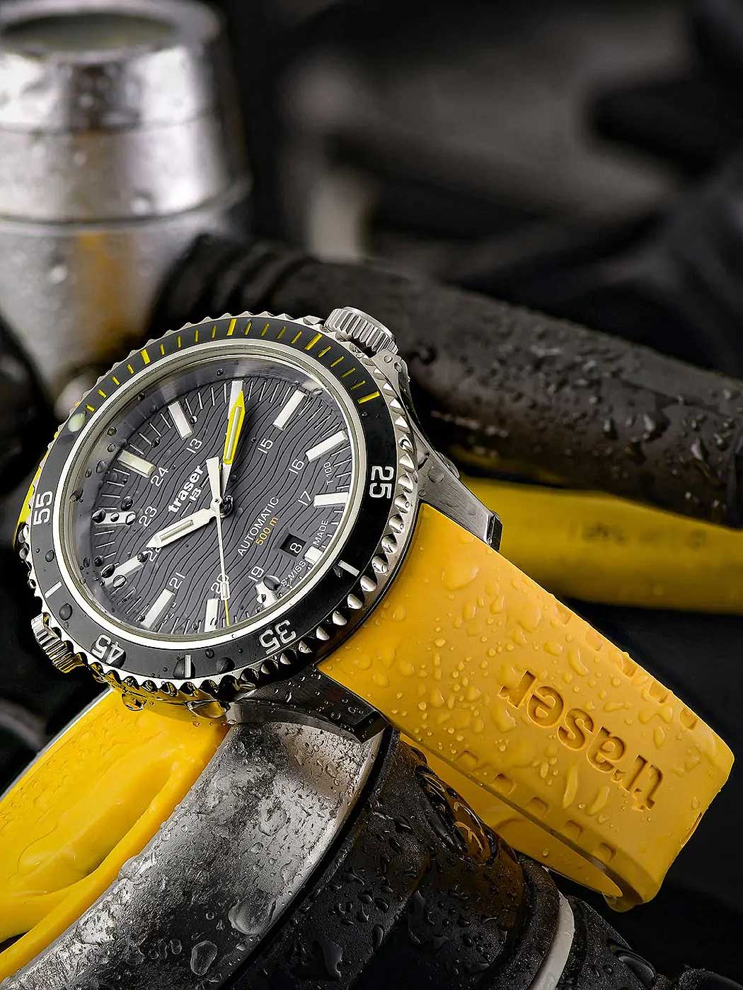 Traser P67 Diver Automatic T100 Grey 110331 Herren Uhr • Automatik • Saphirglas