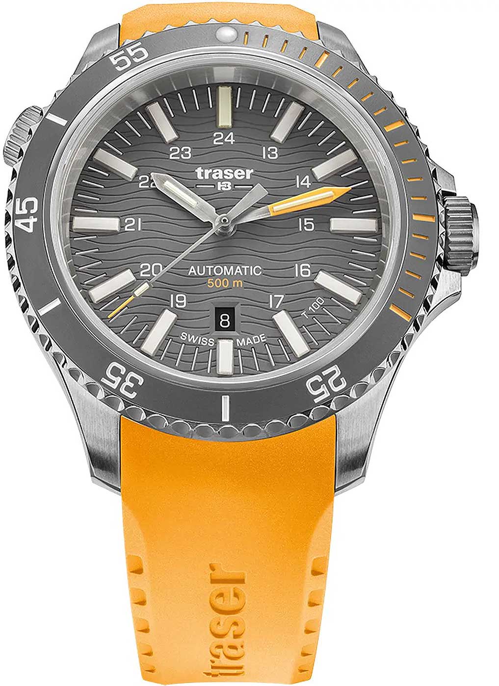 Traser P67 Diver Automatic T100 Grey 110331 Herren Uhr • Automatik • Saphirglas