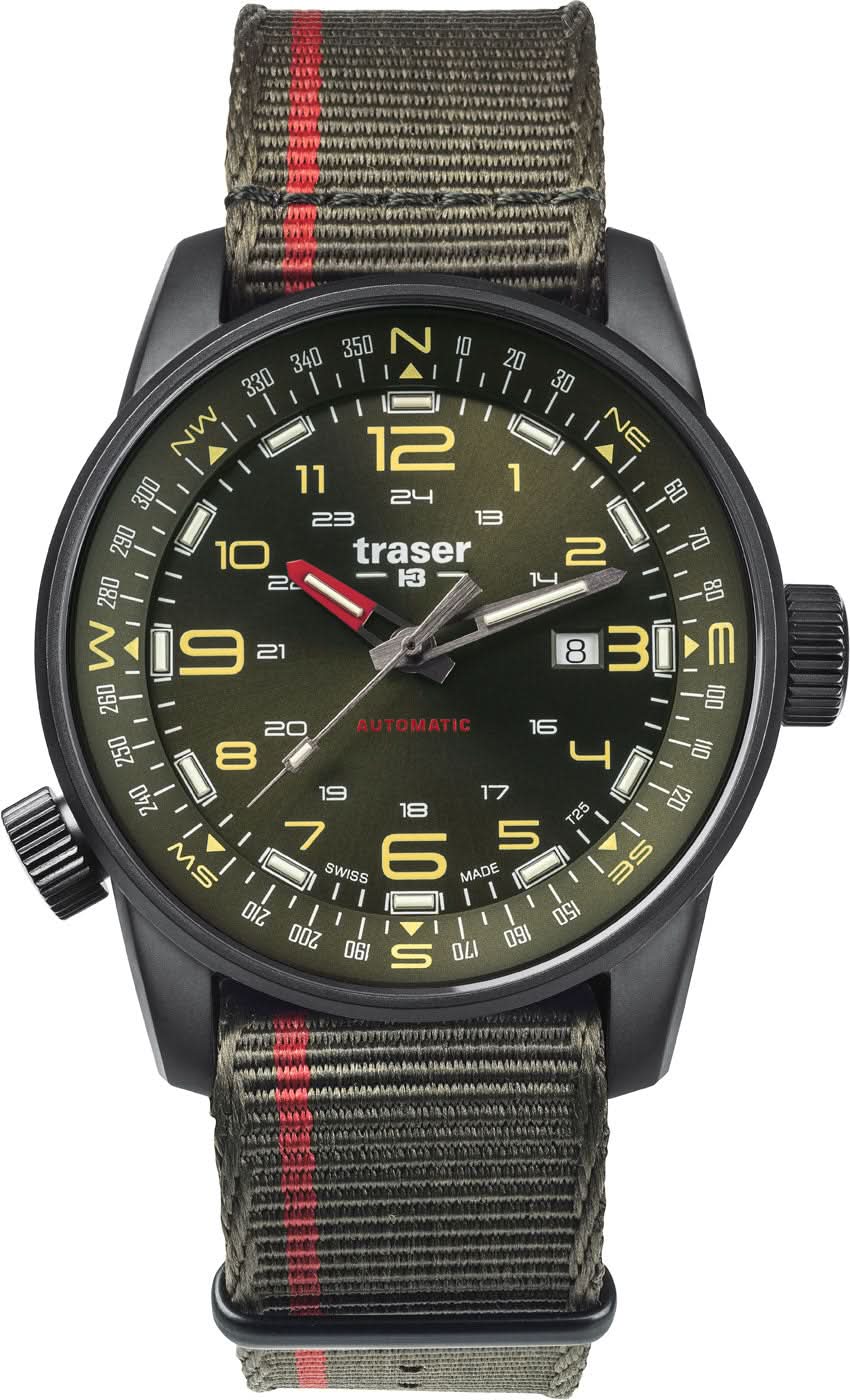 Traser P68 Pathfinder Automatic 110456 Herrenuhr • H3-Tritium Leuchttechnologie • Swiss Made