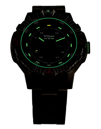 Traser P99 T Tactical 110668 Herren Uhr • trigalight • Titan