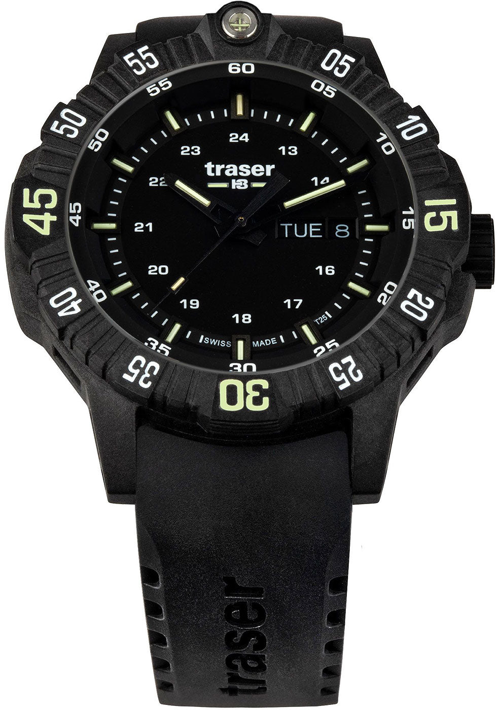 Traser P99 Q Tactical 110723 Herren Uhr • Swiss Quarzwerk • trigalight Technologie