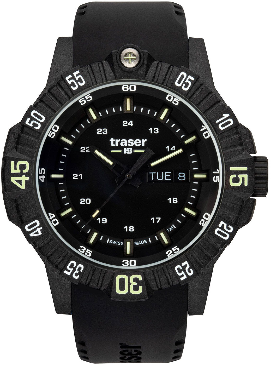Traser P99 Q Tactical 110723 Herren Uhr • Swiss Quarzwerk • trigalight Technologie