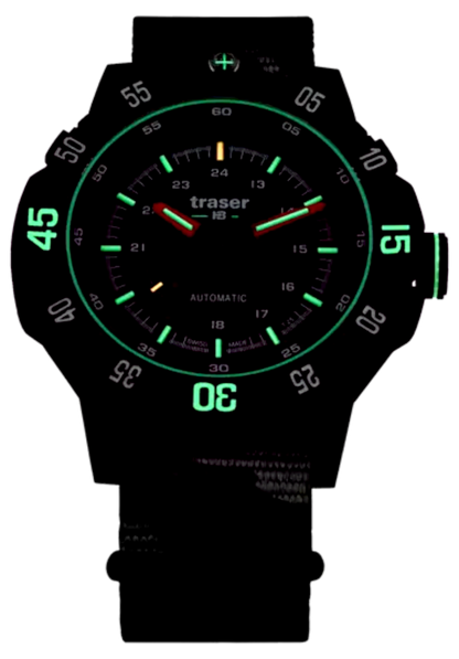 Traser P67 Officer Pro Gunmetal 110960 Men's Watch • Trigalight • Sapphire Crystal