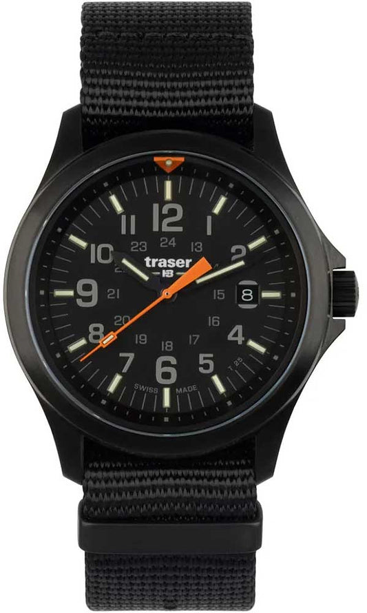 Traser P67 Officer Pro 111066 Herren Uhr • Swiss Made Quarzwerk • Saphirglas