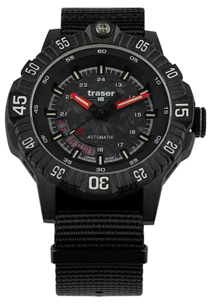 Traser P99 A Tactical Carbon 110960 Herren Uhr • Automatik • Saphirglas • trigalight