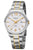 Regent F-1678 Herrenuhr Bicolor • Saphirglas • Quarzwerk mit Datumsanzeige