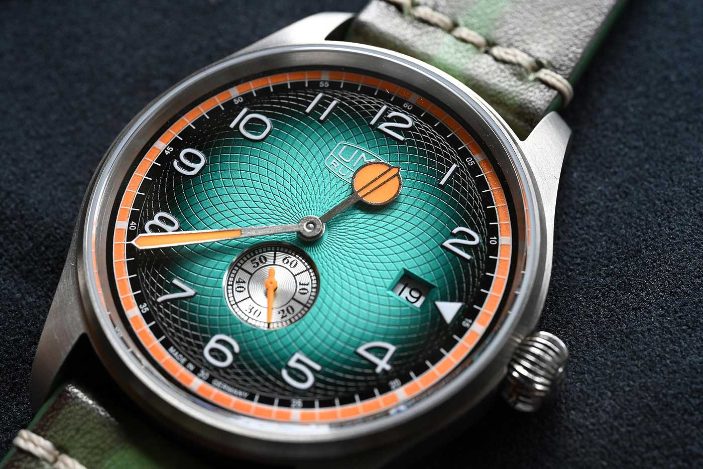 UMF Ruhla 1929 2796-84 Herren Uhr • Saphirglas • Chronograph