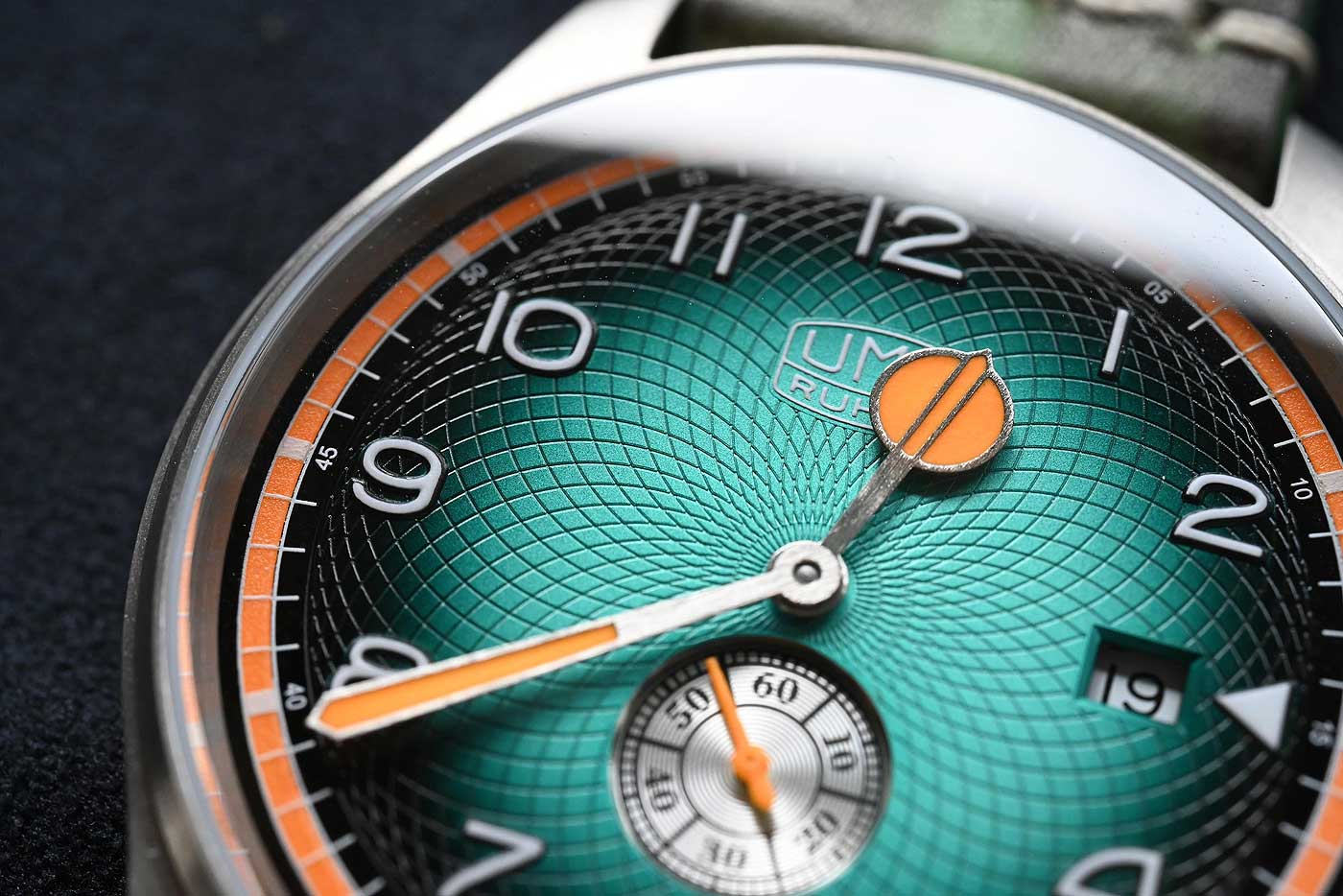 UMF Ruhla 1929 2796-84 Herren Uhr • Saphirglas • Chronograph