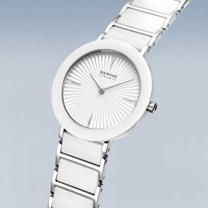 Bering Ceramic 11435-753 Damenuhr • Keramik • Saphirglas
