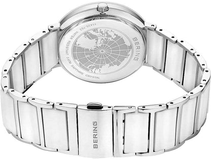 Bering Ceramic 11435-753 Damenuhr • Keramik • Saphirglas