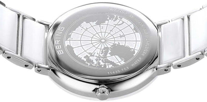 Bering Ceramic 11435-753 Damenuhr • Keramik • Saphirglas