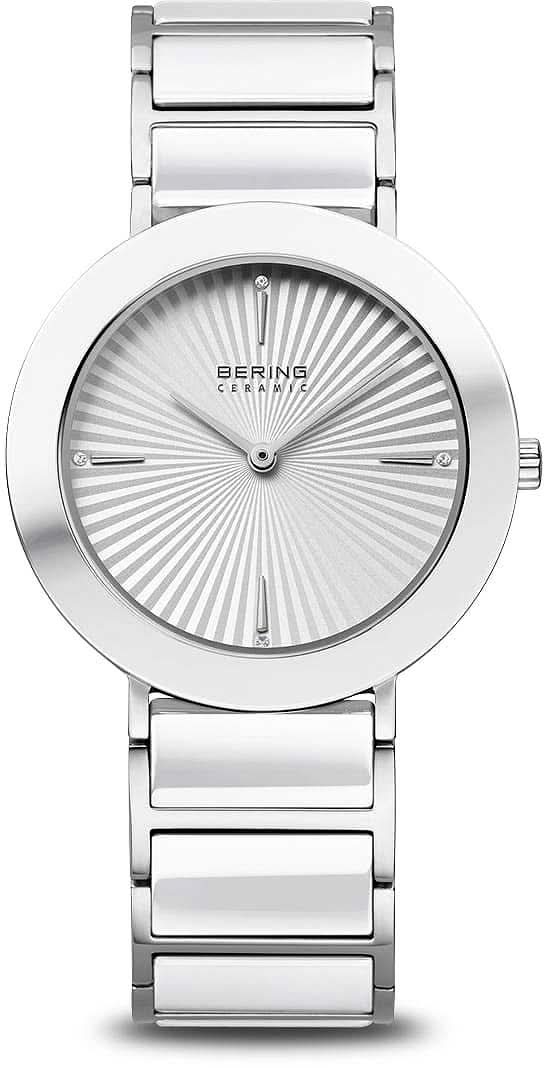 Bering Ceramic 11435-753 Damenuhr • Keramik • Saphirglas