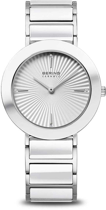 Bering Ceramic 11435-753 Damenuhr • Keramik • Saphirglas