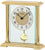 AMS Tischuhr 22x20x6 cm Chrom, Glas • Made in Germany • Quarzwerk • Mit Pendel