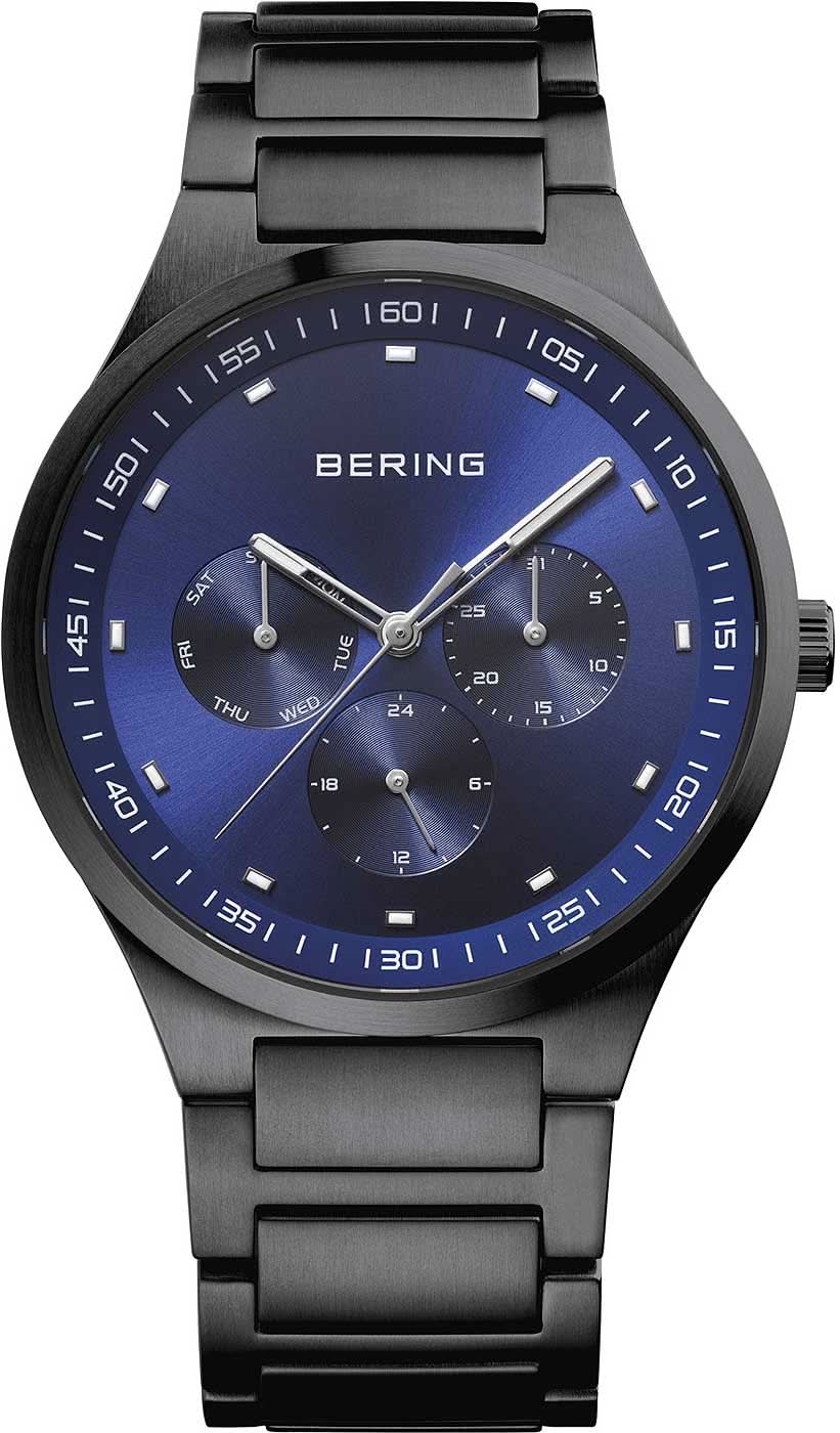 Bering Classic 11740-727 Herrenuhr • Kratzfestes Saphirglas • Flaches dänisches Design