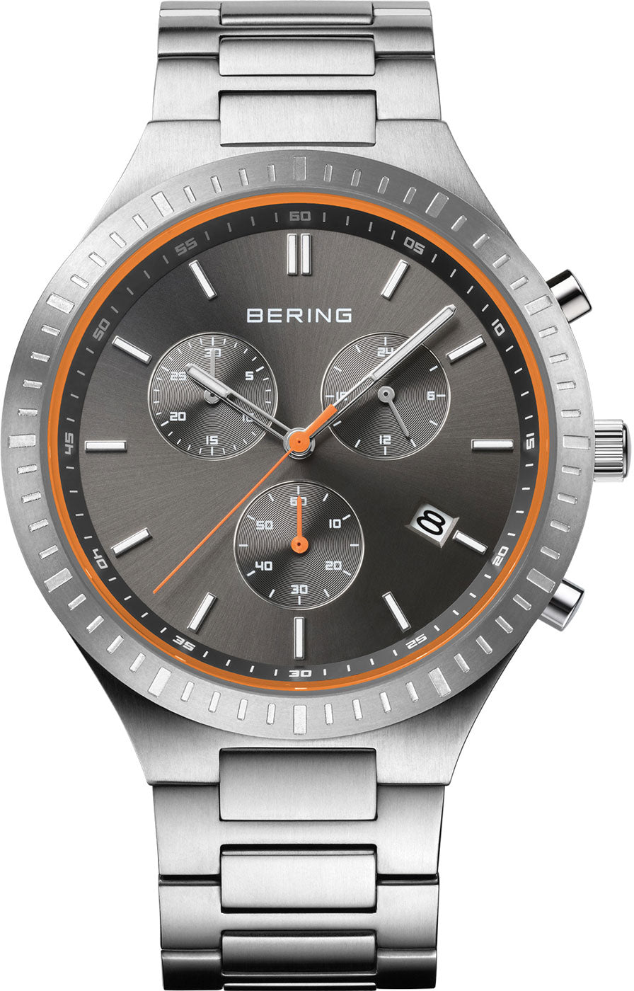 Bering Titanium 11743-709 Herrenuhr • Ultraleichtes Titan • Kratzfestes Saphirglas