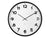 Karlsson New Classic XL KA5944WH Wanduhr Weiß • Geräuschloses Sweep-Uhrwerk • Großformat 80 cm