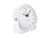 Karlsson Calm KA5937WH Wecker Weiß • Geräuschloses Sweep-Werk • Design Armando Breeveld
