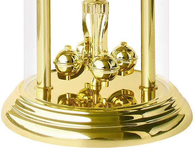 AMS Table Clock 23x13x3.81 cm Brass • Silent Quartz Movement • Timeless Design