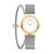 Bering Classic 12131-169-GWP Damenuhr Roségold-Schwarz • Saphirglas • Milanaise-Armband Set, Bild 6