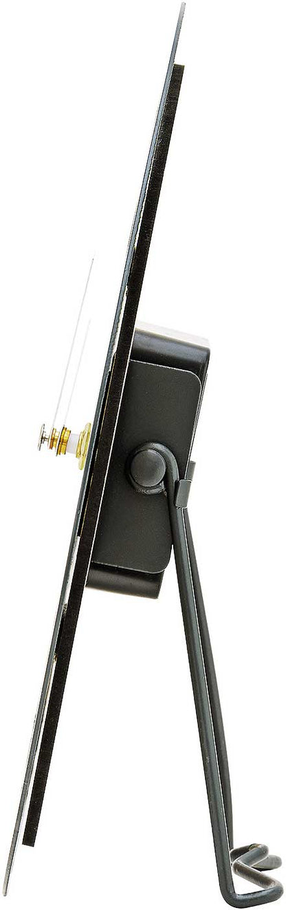 Tischuhr Metallgehäuse Durchmesser: 22 cm - AMS Modell: 1231