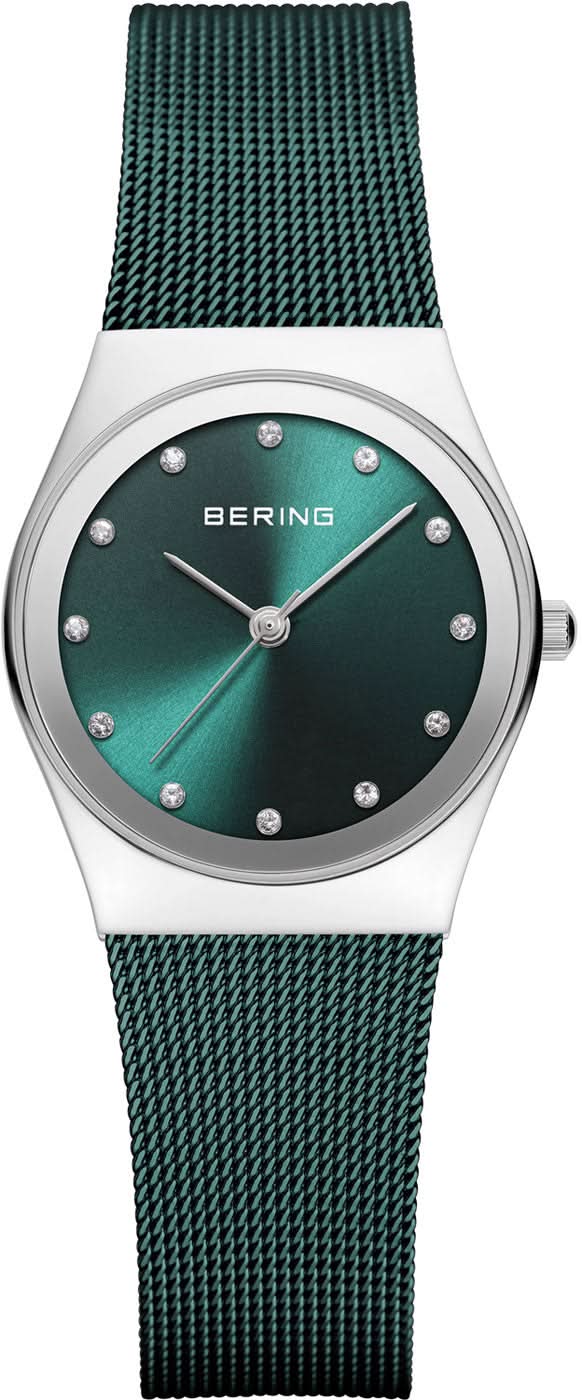 Bering Classic 12927-808 Damenuhr • Kratzfestes Saphirglas • Feines Milanaise-Armband