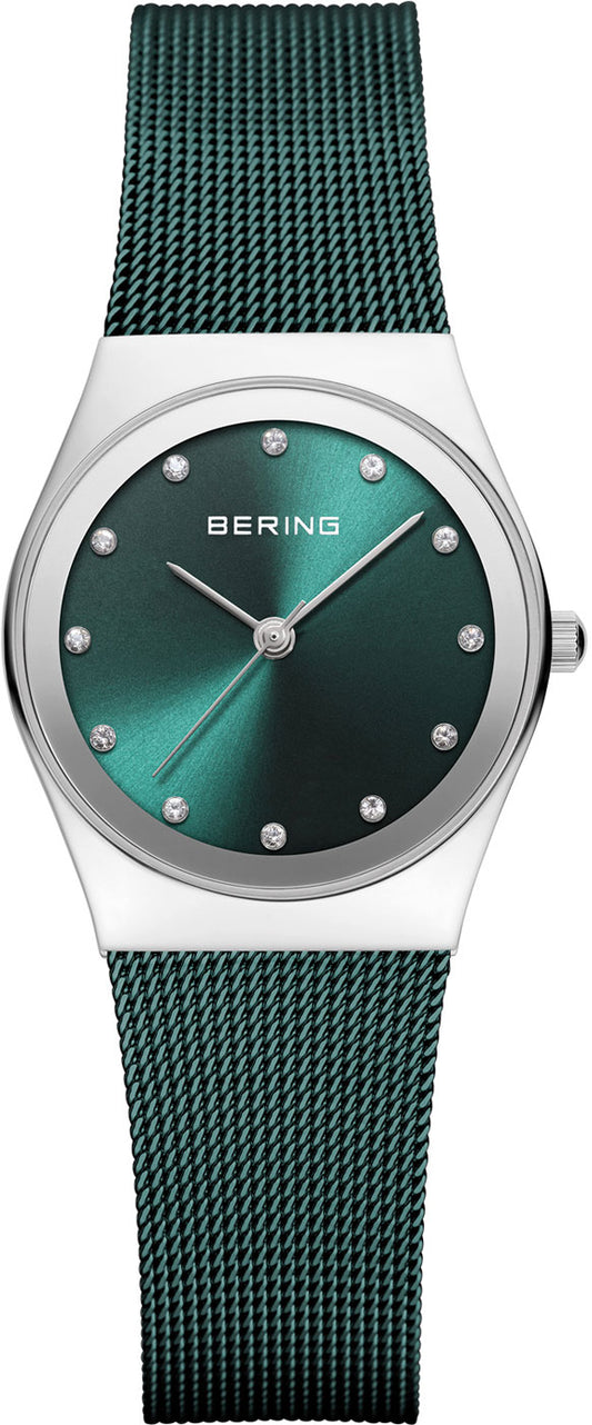 Bering Classic 12927-808 Damenuhr • Kratzfestes Saphirglas • Feines Milanaise-Armband