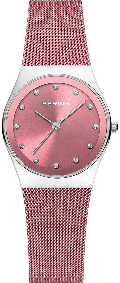 Bering Classic 12927-989 Damenuhr • Kratzfestes Saphirglas • Feines Milanaise-Armband