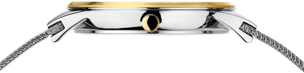 Bering Classic 12934-010 Damenuhr • Kratzfestes Saphirglas • Feines Milanaise-Armband