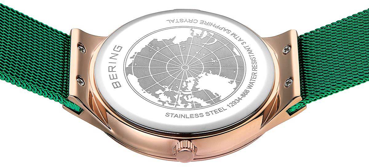 Bering Classic 12934-868 Damenuhr • Saphirglas • Milanaise