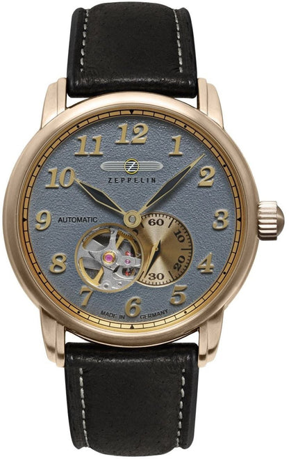 Zeppelin LZ127 Graf Zeppelin 7664-5 Herren Uhr • Automatikwerk • Eleganter Stil