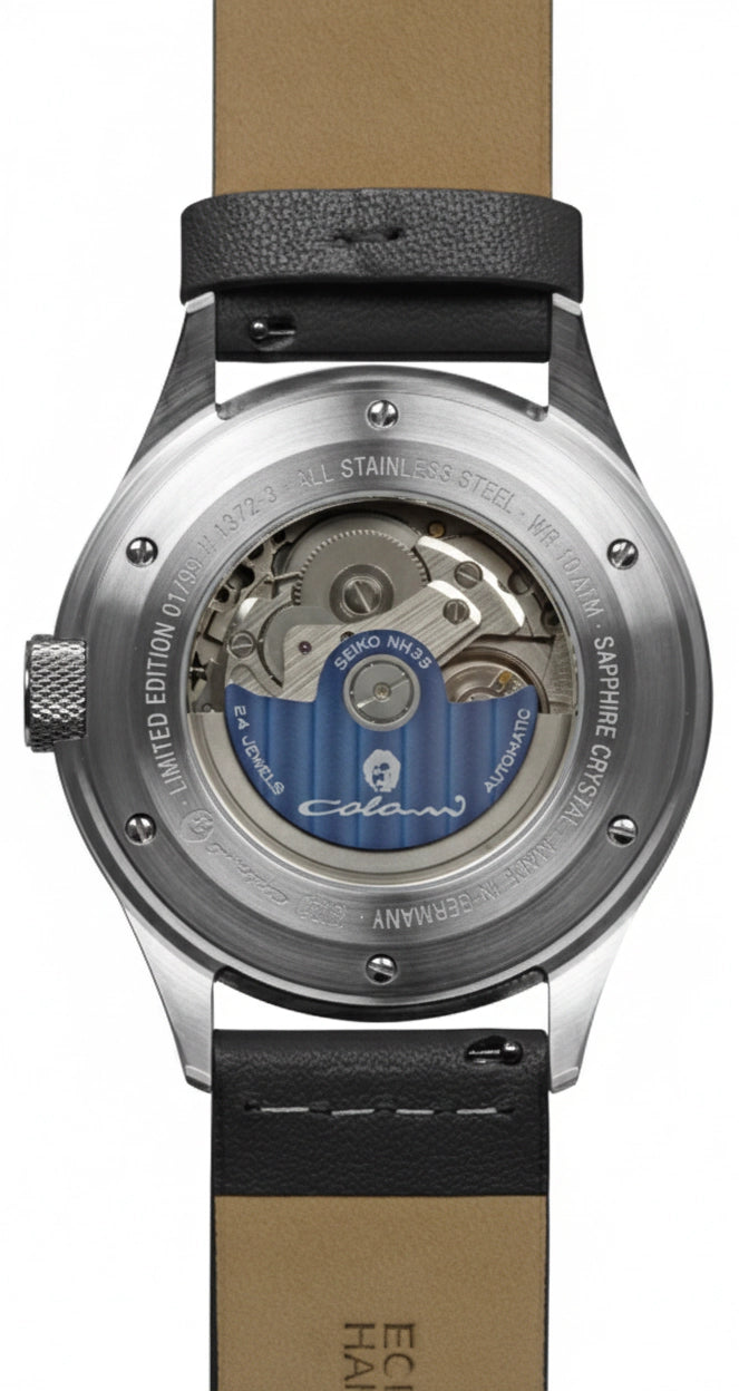 Colani Luigi Colani 1372-4 Herren Uhr • Automatik GMT • Saphirglas