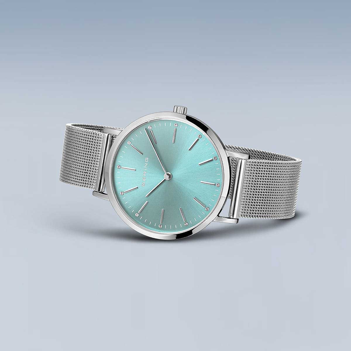 Bering 14134-005-GWP Damenuhr • Saphirglas • Milanaise