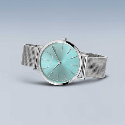 Bering 14134-005-GWP Damenuhr • Saphirglas • Milanaise
