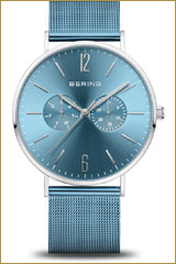 Bering Classic 14240-809 Herrenuhr • Kratzfestes Saphirglas • Feines Milanaise-Armband