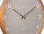 Karlsson Acento KA5993GY Wanduhr Hellgrau • Geräuschloses Sweep-Uhrwerk • Mid-Century Design, Bild 3